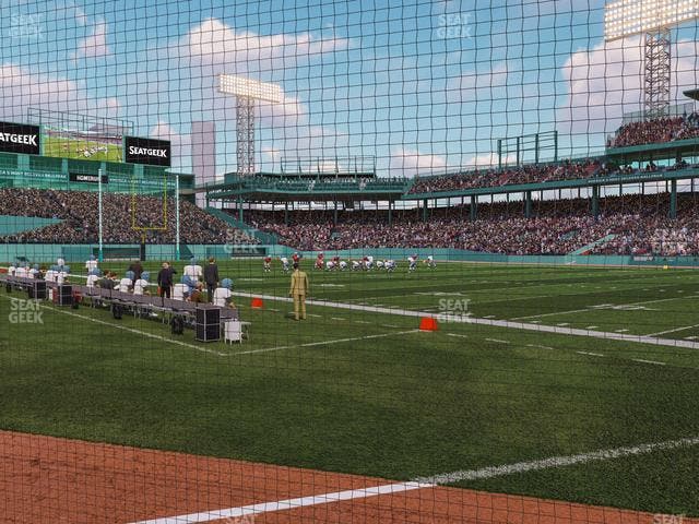 Fenway Park - Section Dugout Box 77 Seat View