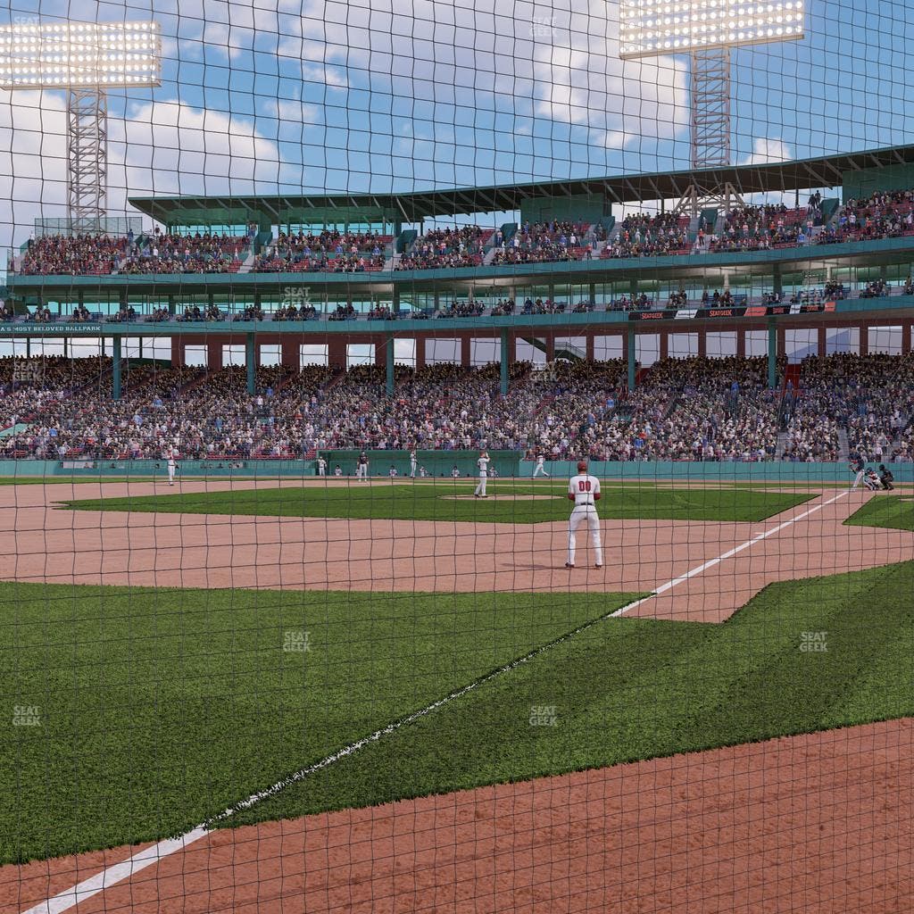 Fenway Park - Section Dugout Box 78 Seat View