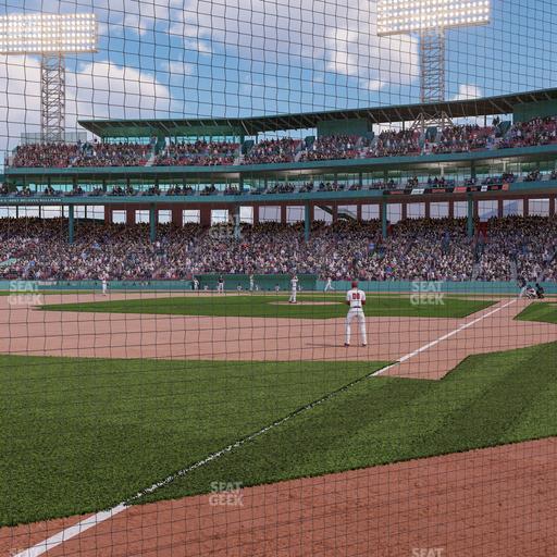 Fenway Park - Section Dugout Box 78 Seat View