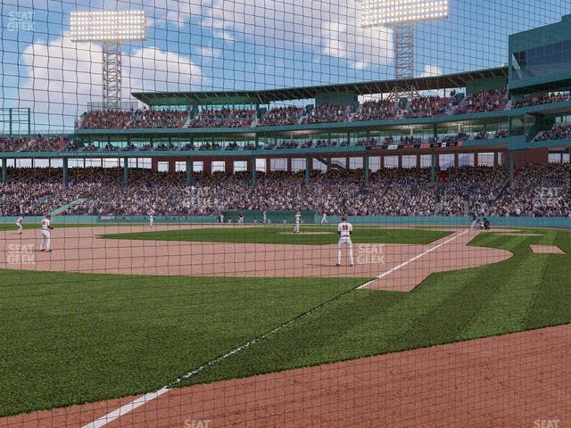 Fenway Park - Section Dugout Box 78 Seat View