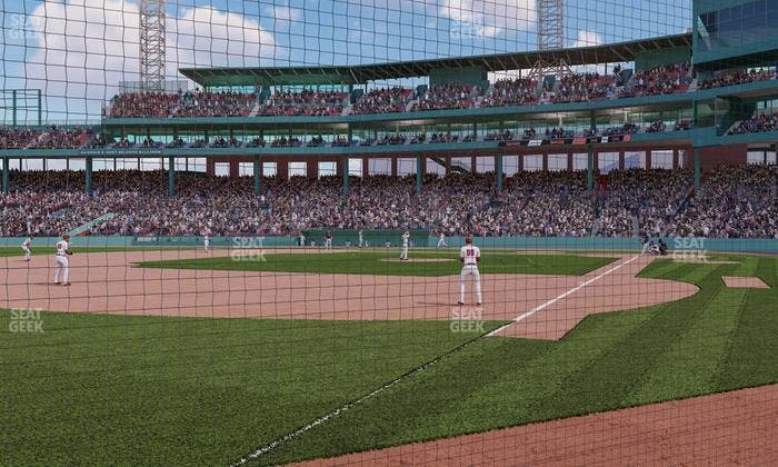 Fenway Park - Section Dugout Box 78 Seat View