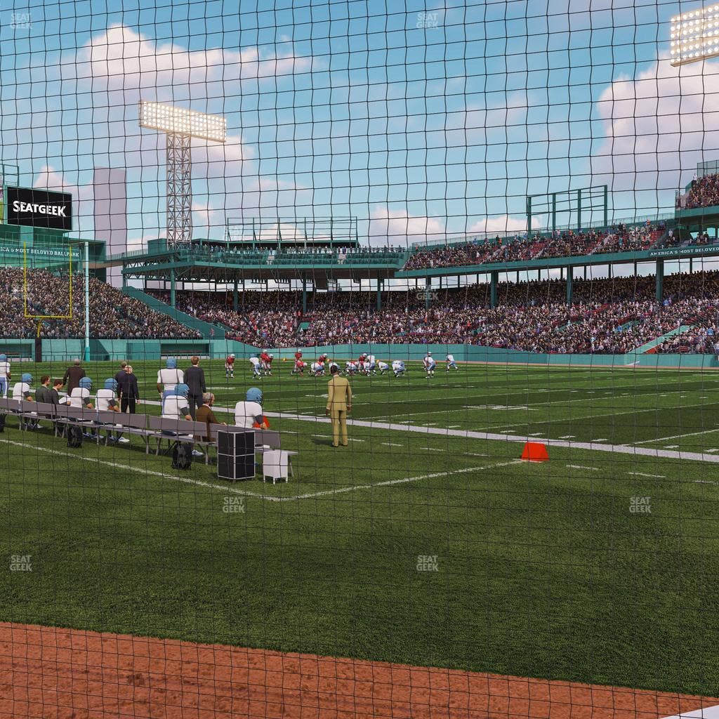 Fenway Park - Section Dugout Box 78 Seat View