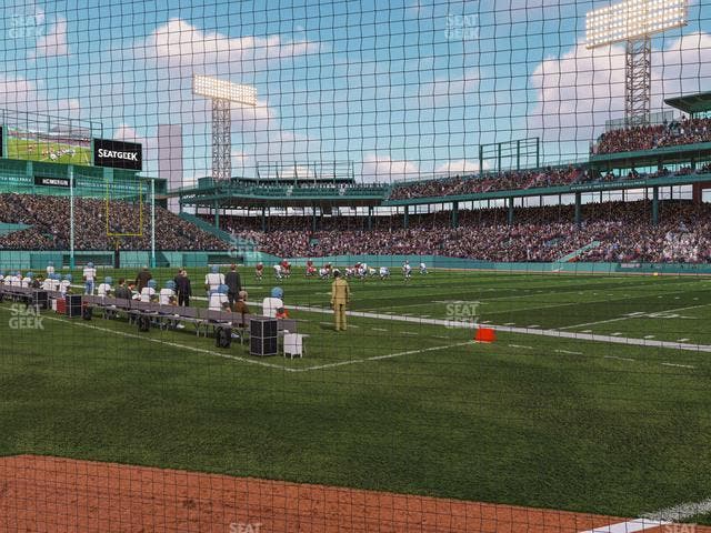 Fenway Park - Section Dugout Box 78 Seat View
