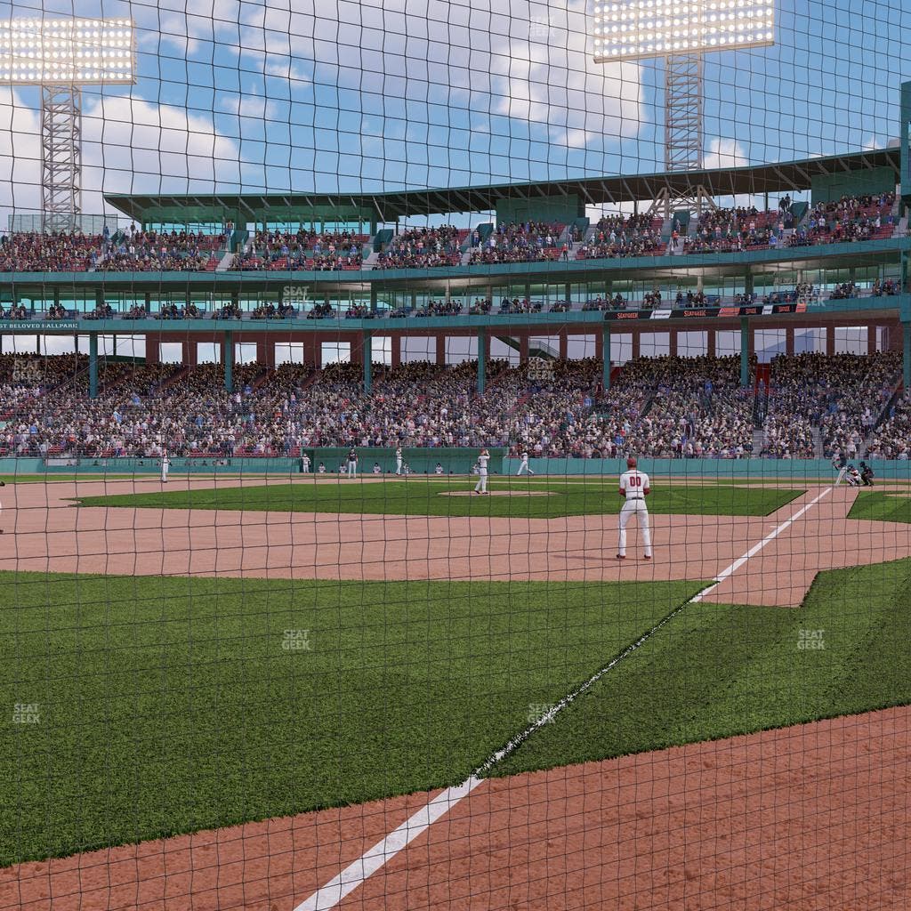 Fenway Park - Section Dugout Box 79 Seat View
