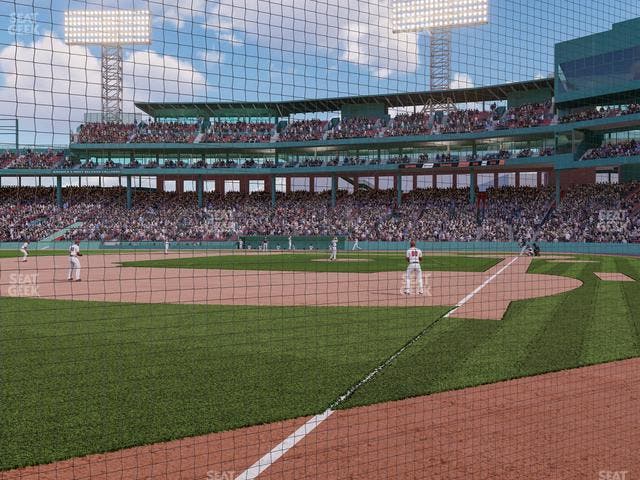Fenway Park - Section Dugout Box 79 Seat View