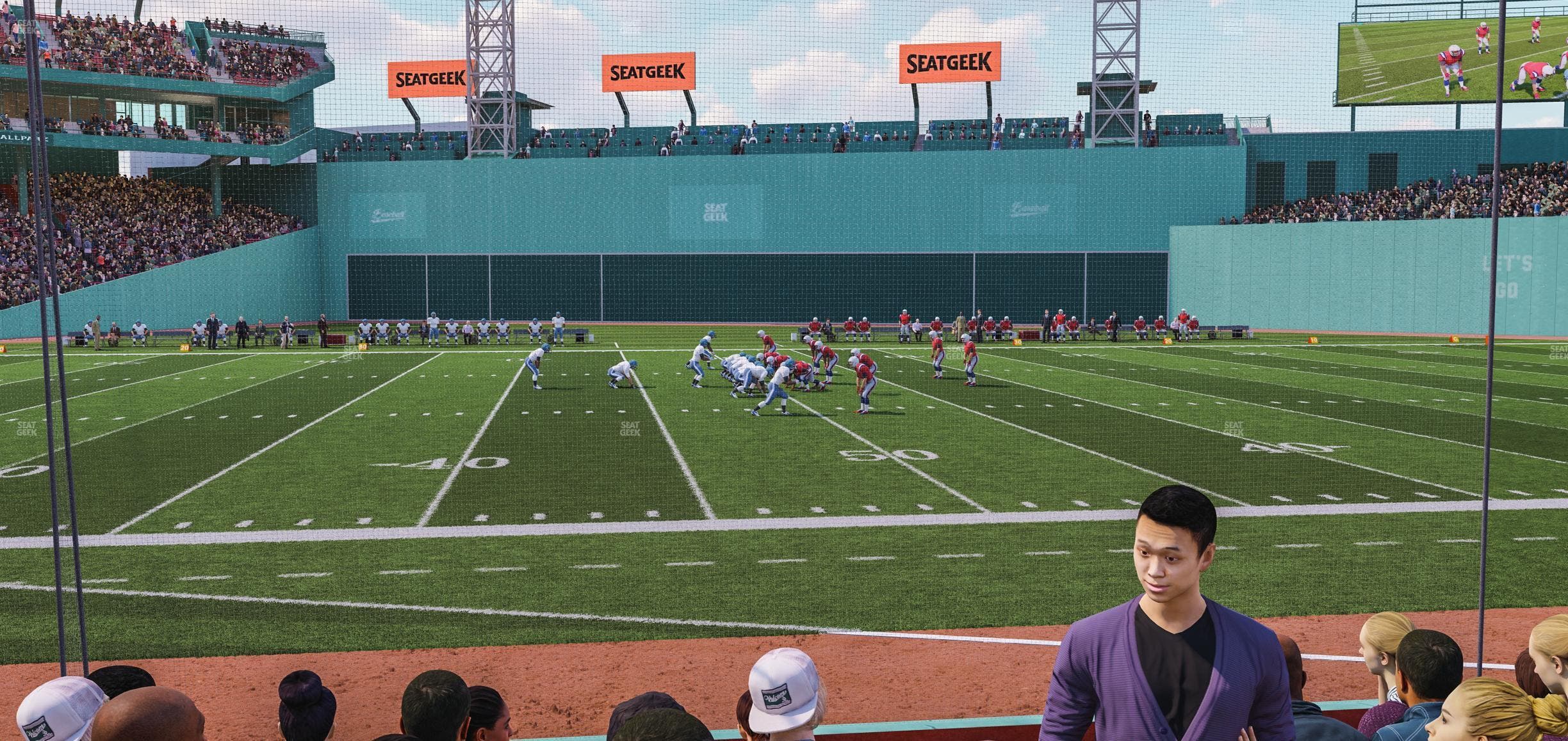 Fenway Park - Section Field Box 10 Seat View