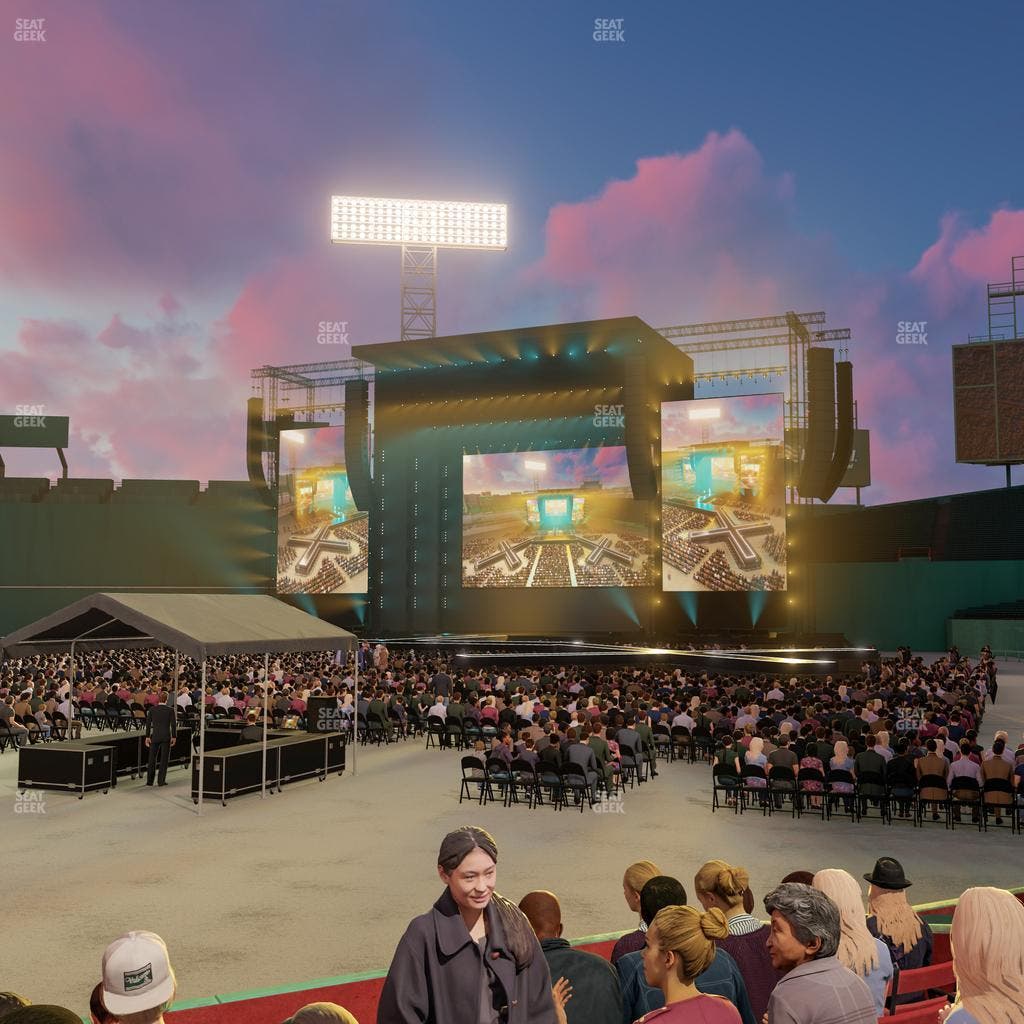 Fenway Park - Section Field Box 10 Seat View