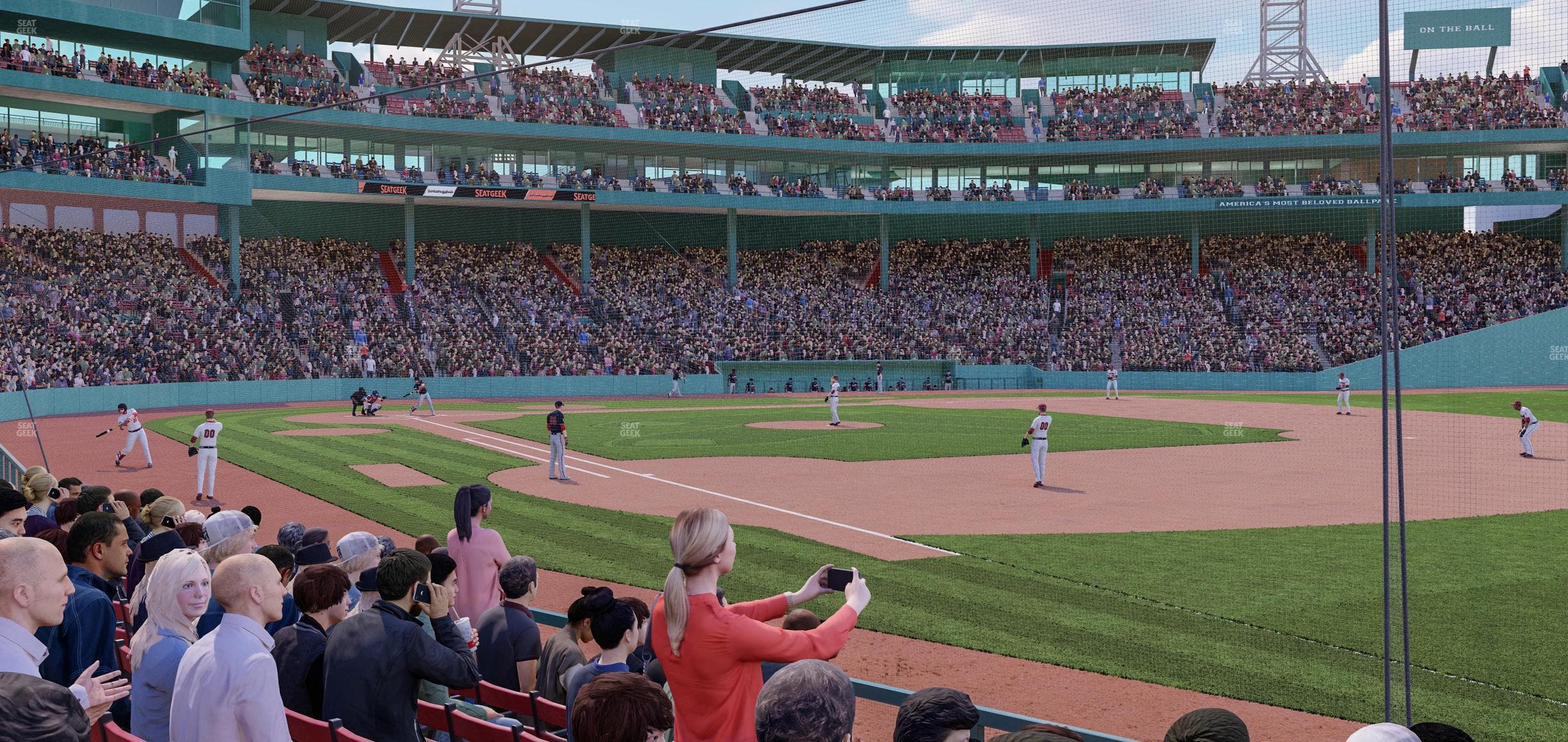 Fenway Park - Section Field Box 10 Seat View