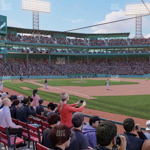 Fenway Park - Section Field Box 10 Seat View