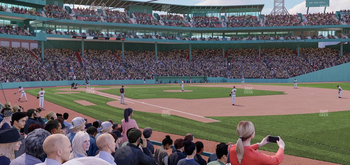 Fenway Park - Section Field Box 11 Seat View