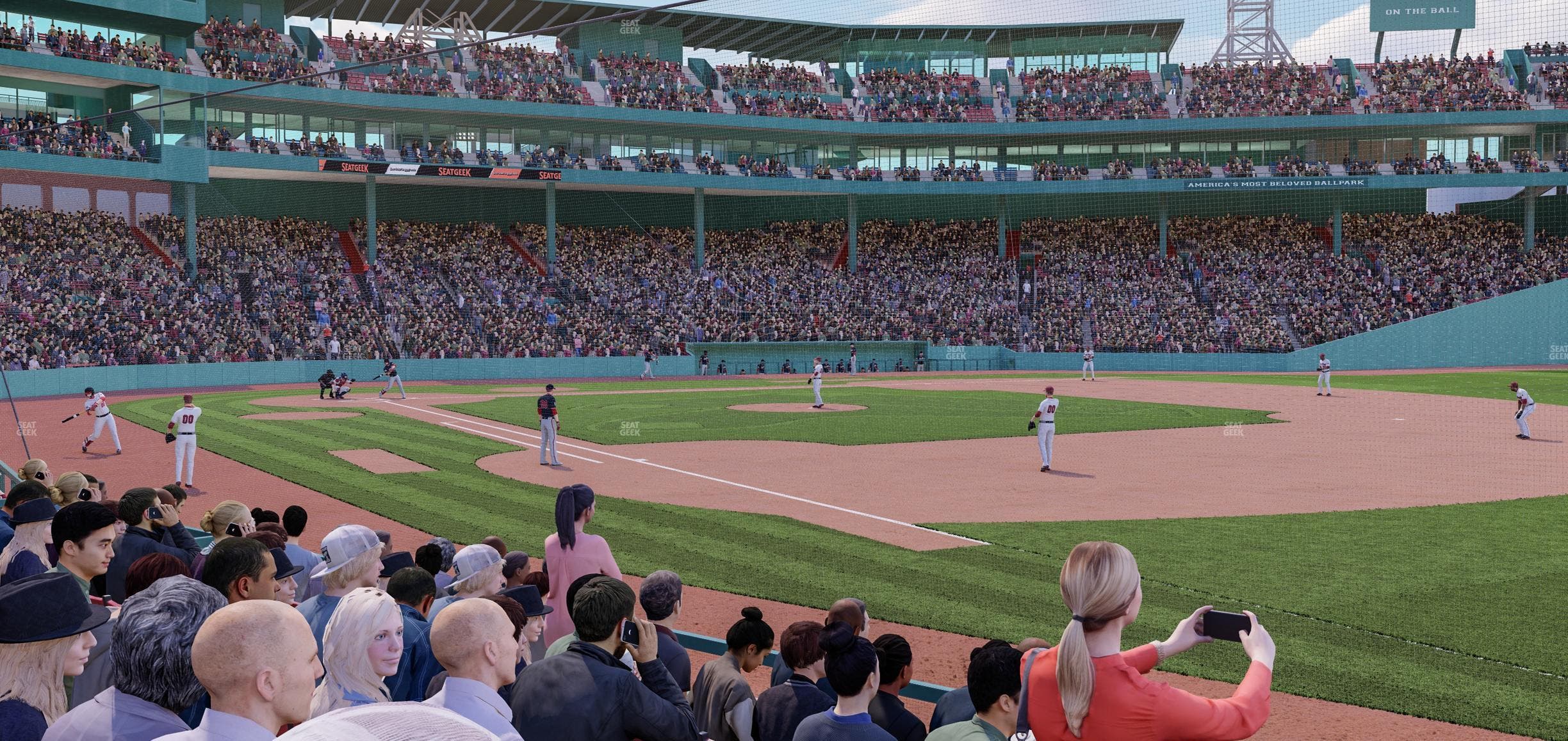 Fenway Park - Section Field Box 11 Seat View