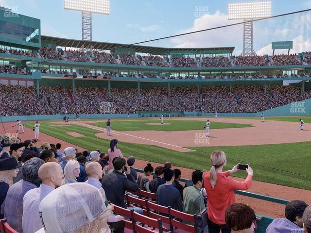 Fenway Park - Section Field Box 11 Seat View