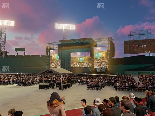 Fenway Park - Section Field Box 12 Seat View