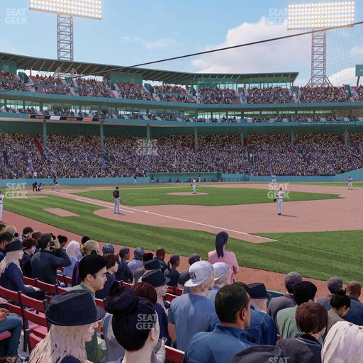 Fenway Park - Section Field Box 12 Seat View