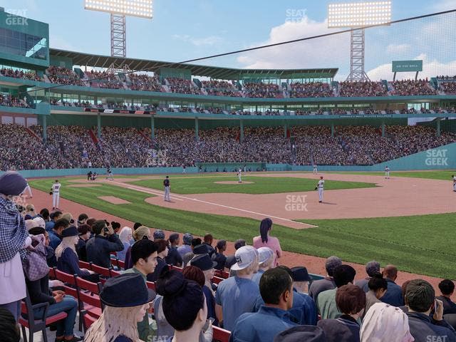 Fenway Park - Section Field Box 12 Seat View