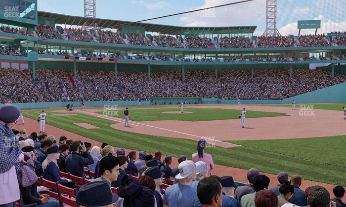 Fenway Park - Section Field Box 12 Seat View