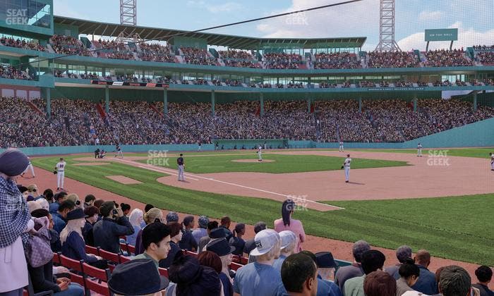 Fenway Park - Section Field Box 12 Seat View