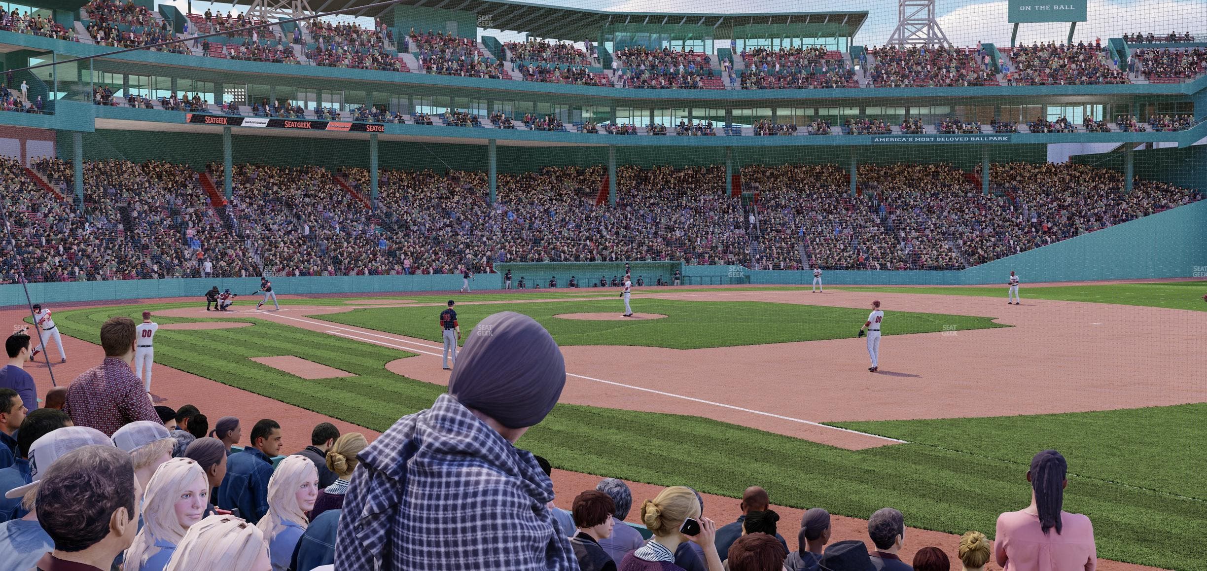 Fenway Park - Section Field Box 13 Seat View