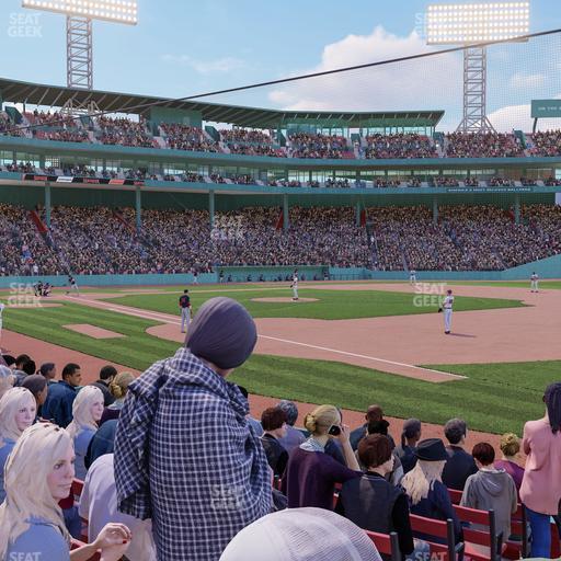 Fenway Park - Section Field Box 13 Seat View