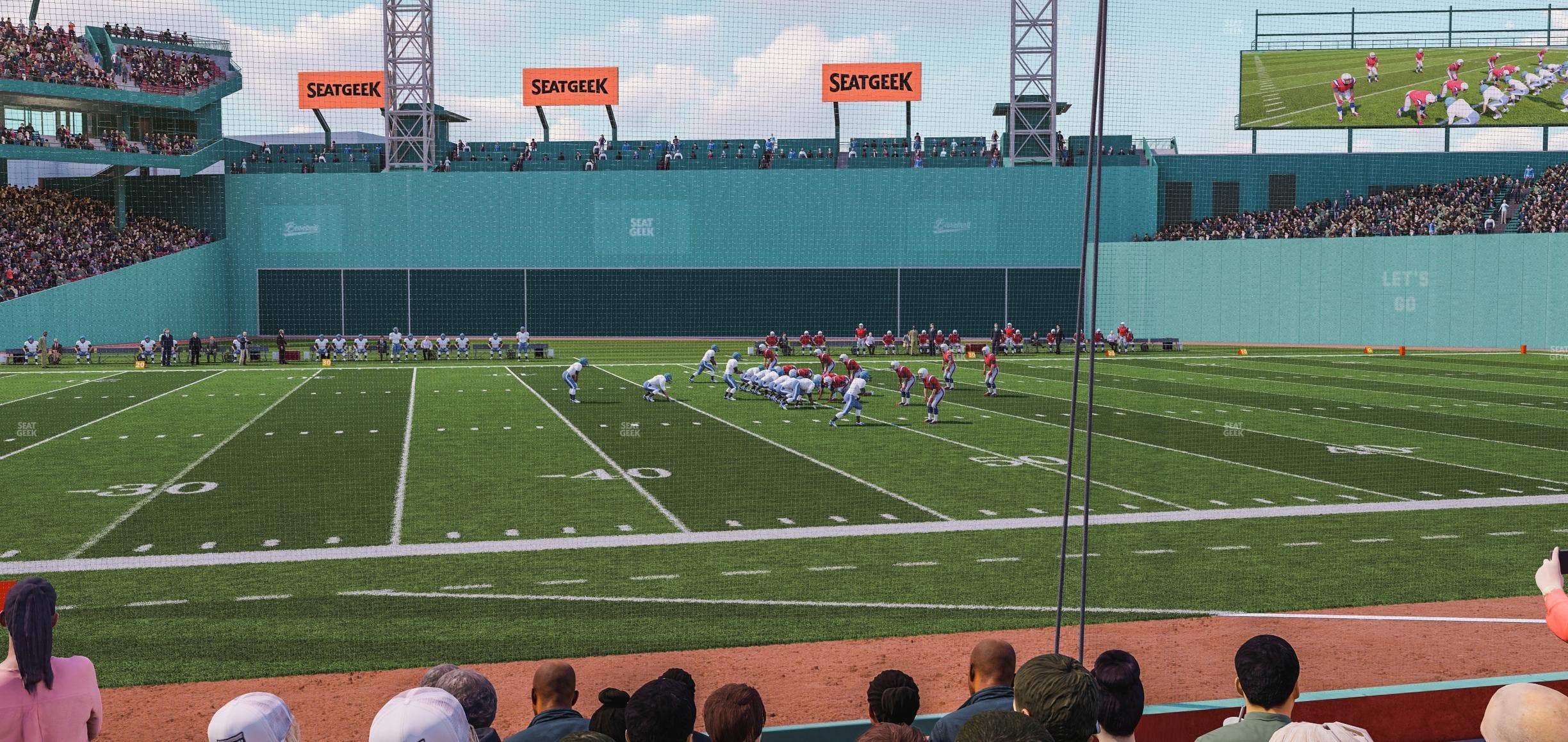 Fenway Park - Section Field Box 13 Seat View