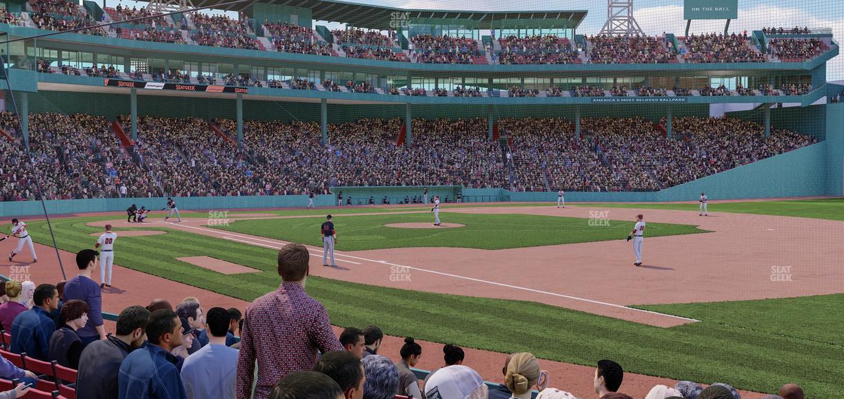 Fenway Park - Section Field Box 14 Seat View