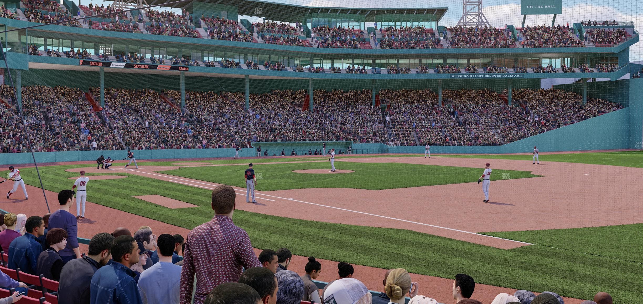 Fenway Park - Section Field Box 14 Seat View