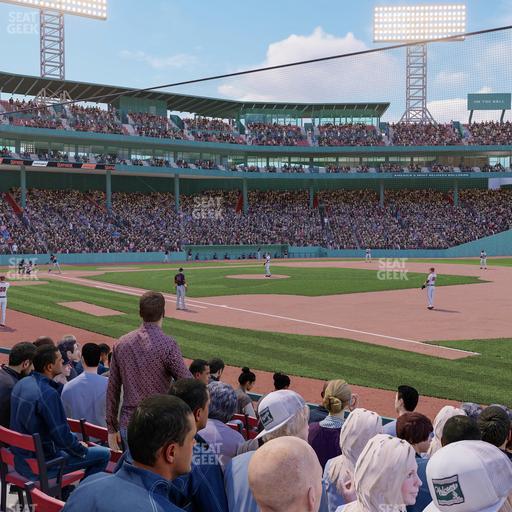 Fenway Park - Section Field Box 14 Seat View