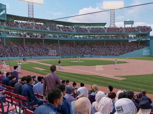 Fenway Park - Section Field Box 14 Seat View