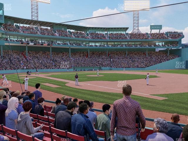 Fenway Park - Section Field Box 15 Seat View