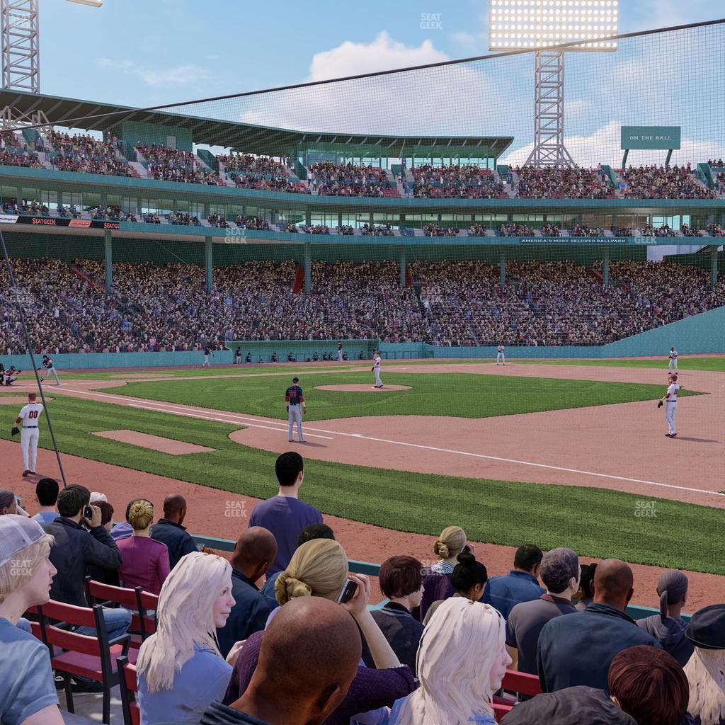 Fenway Park - Section Field Box 16 Seat View