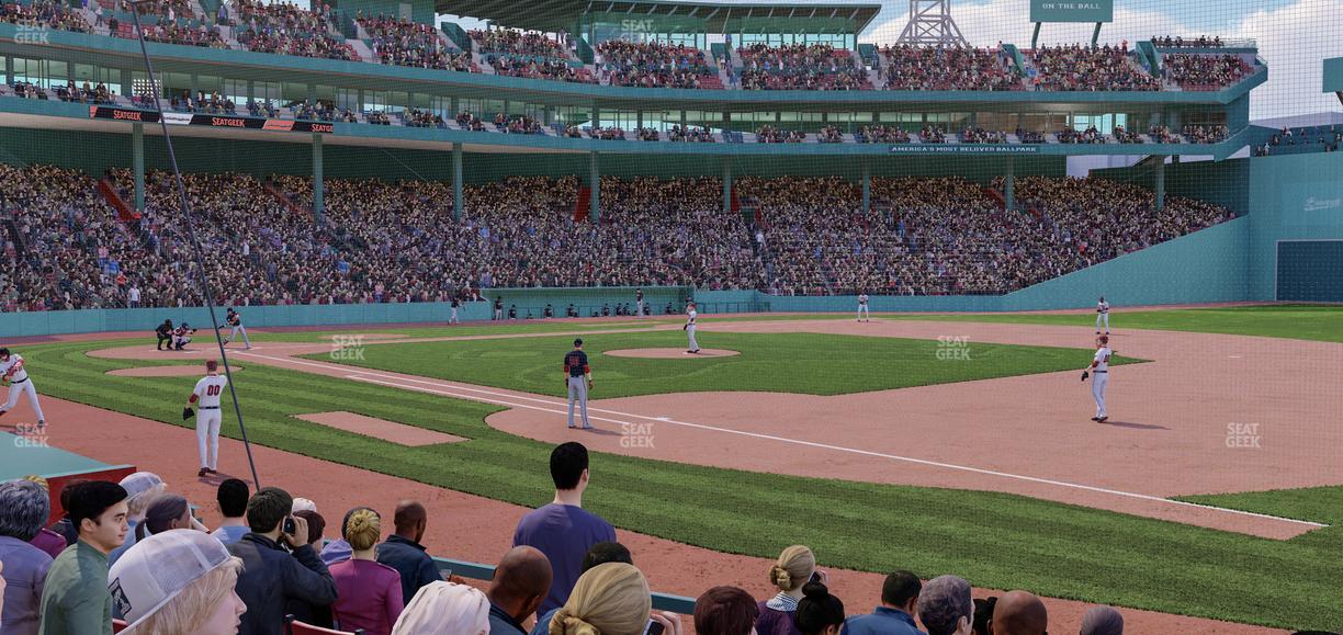 Fenway Park - Section Field Box 16 Seat View