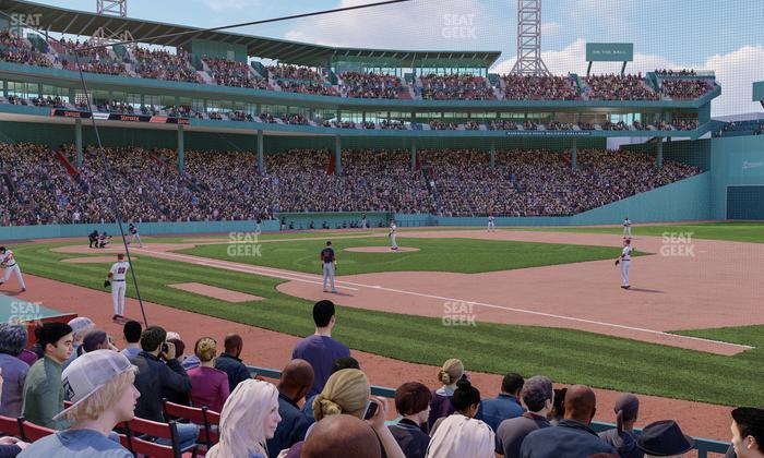Fenway Park - Section Field Box 16 Seat View