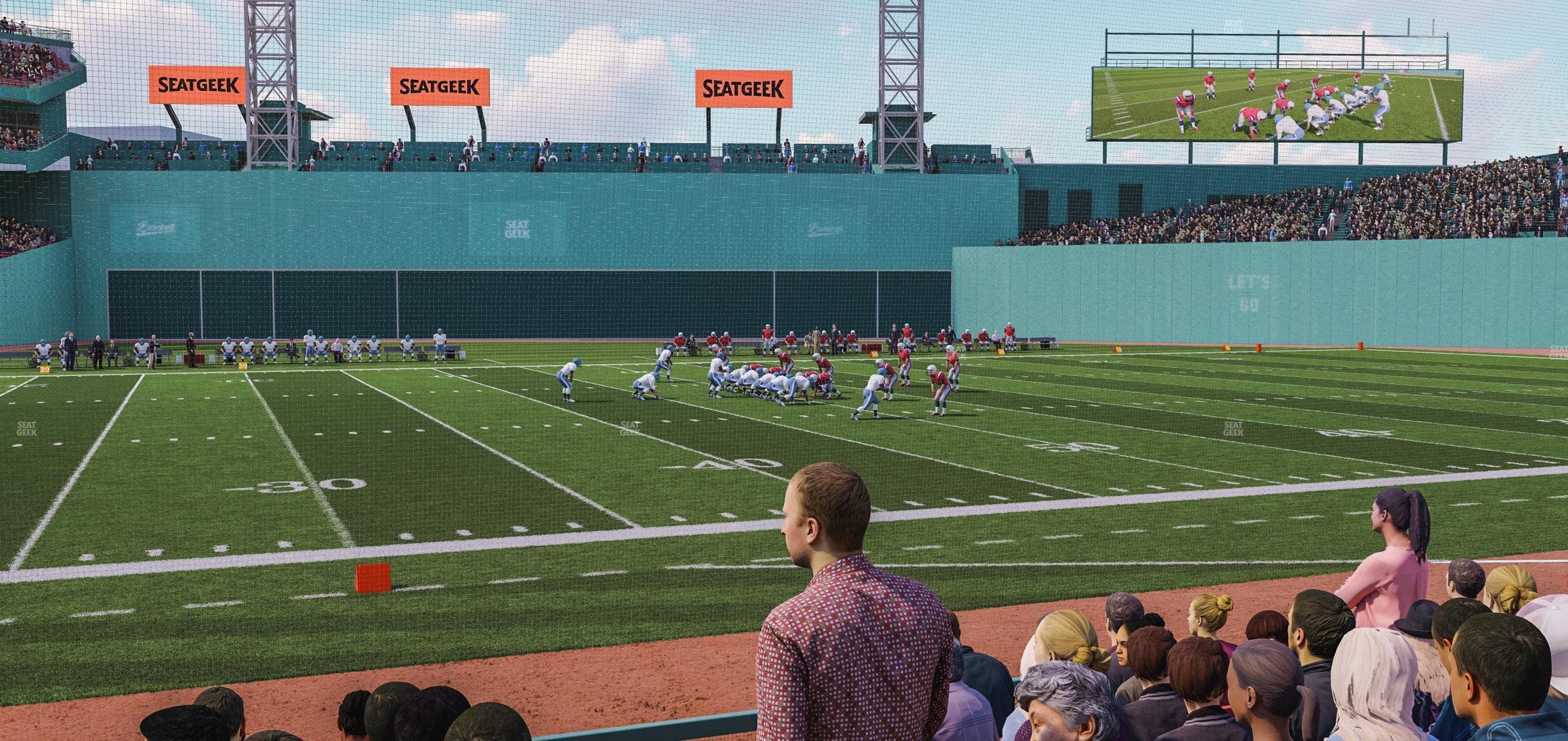 Fenway Park - Section Field Box 16 Seat View
