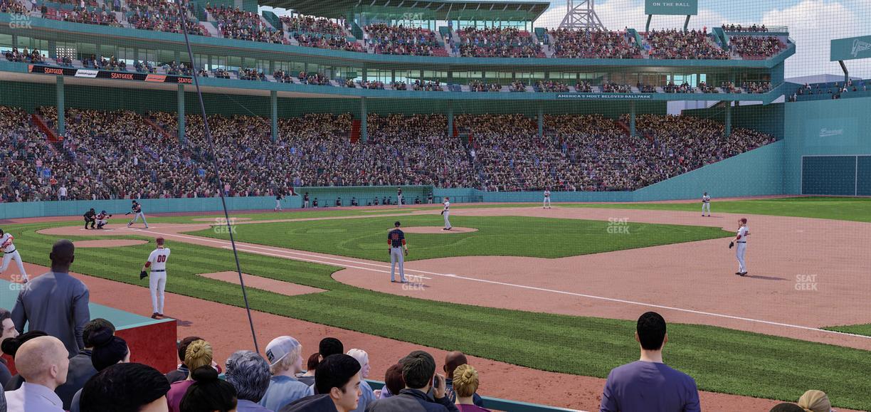 Fenway Park - Section Field Box 17 Seat View