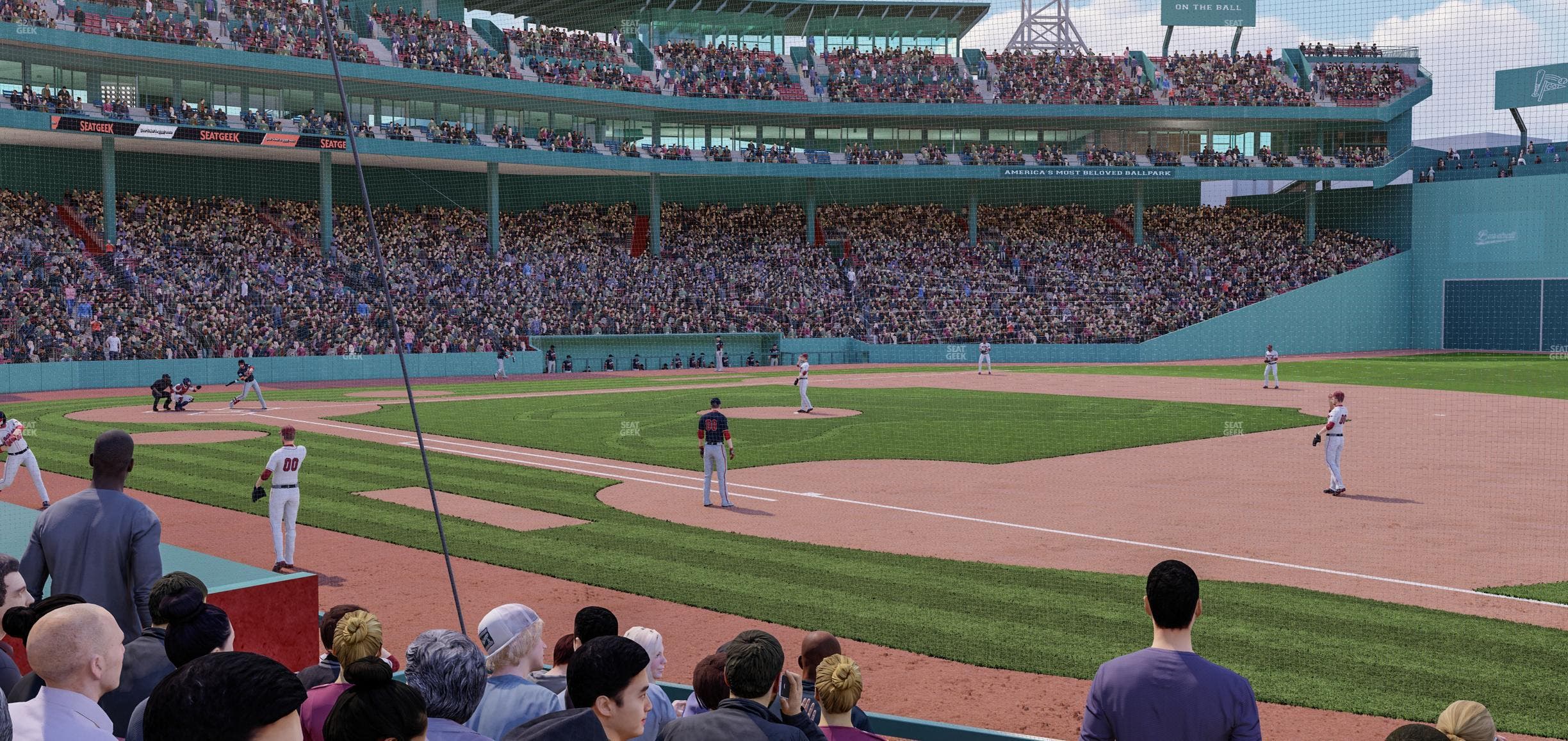 Fenway Park - Section Field Box 17 Seat View