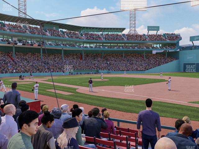 Fenway Park - Section Field Box 17 Seat View Fenway Park - Section Field Box 17 Seat View