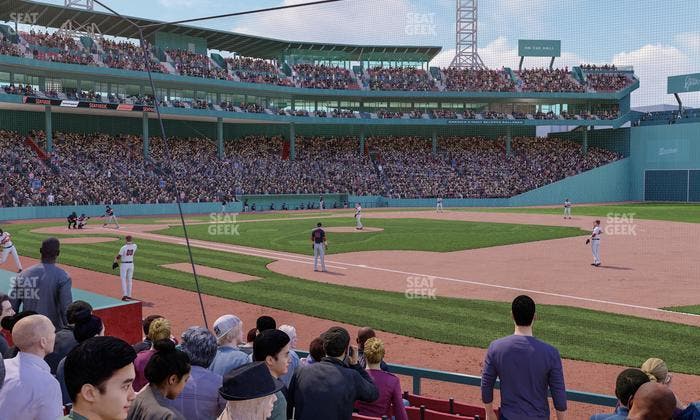 Fenway Park - Section Field Box 17 Seat View