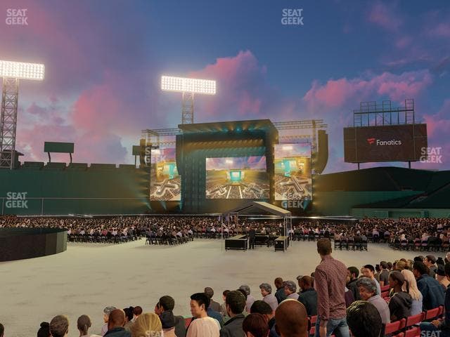 Fenway Park - Section Field Box 17 Seat View