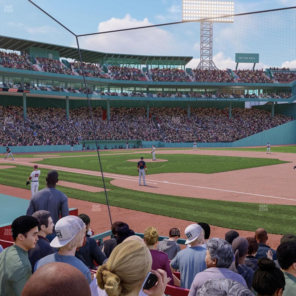 Fenway Park - Section Field Box 18 Seat View