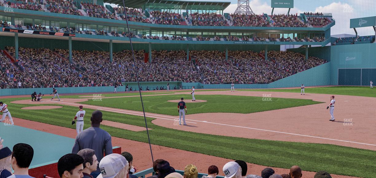 Fenway Park - Section Field Box 18 Seat View