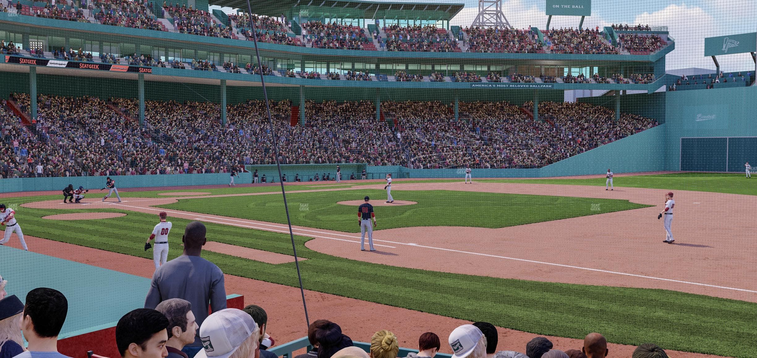 Fenway Park - Section Field Box 18 Seat View
