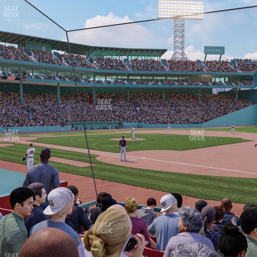 Fenway Park - Section Field Box 18 Seat View