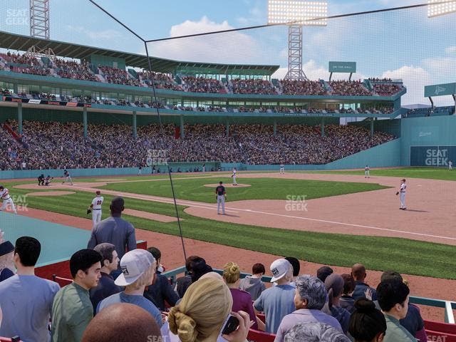 Fenway Park - Section Field Box 18 Seat View