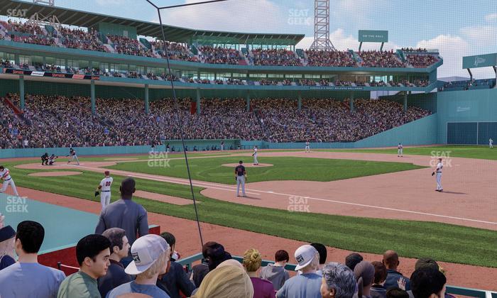 Fenway Park - Section Field Box 18 Seat View