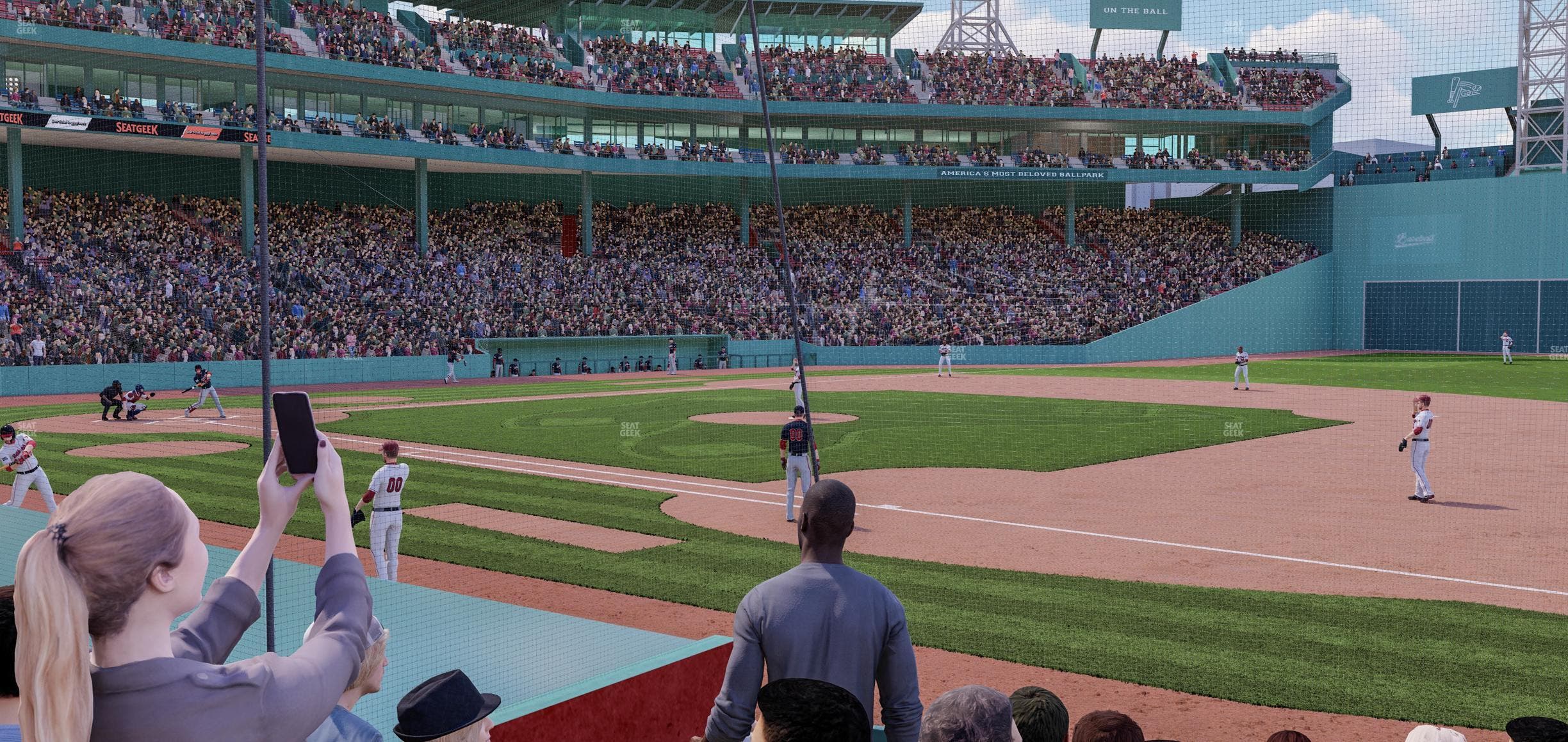 Fenway Park - Section Field Box 19 Seat View