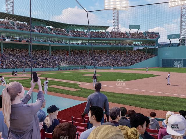 Fenway Park - Section Field Box 19 Seat View