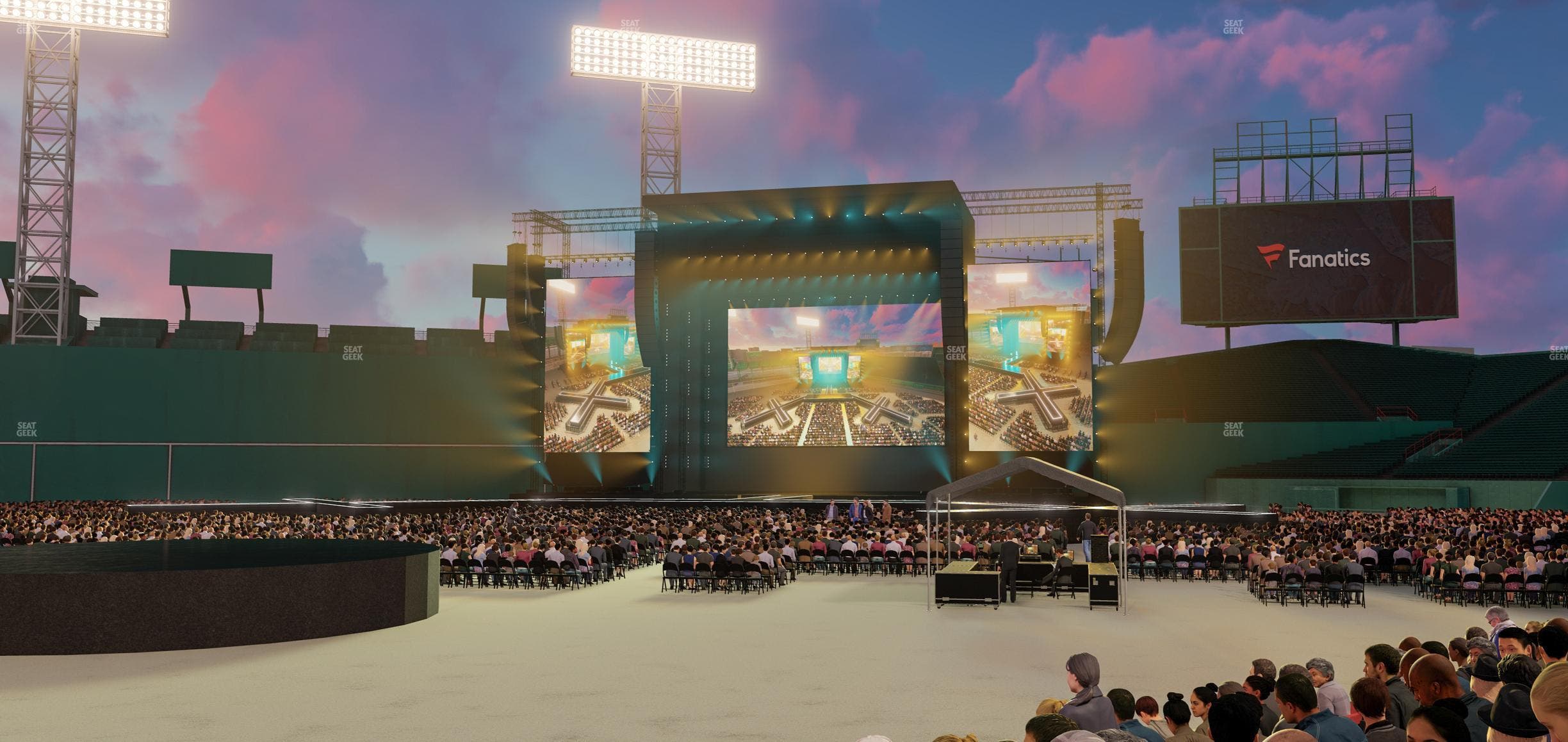 Fenway Park - Section Field Box 20 Seat View