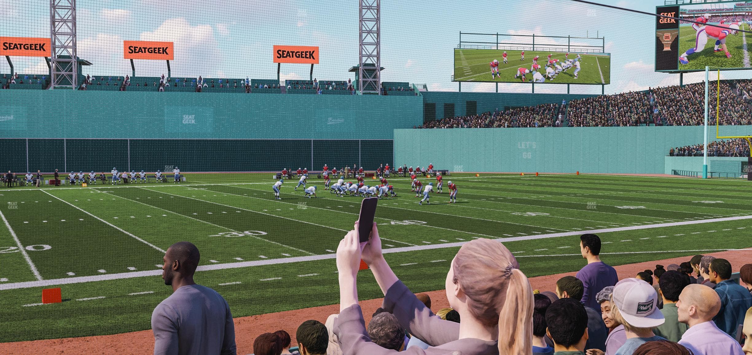 Fenway Park - Section Field Box 20 Seat View