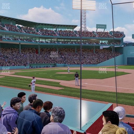 Fenway Park - Section Field Box 20 Seat View