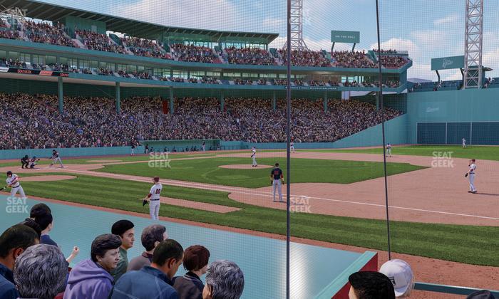 Fenway Park - Section Field Box 20 Seat View
